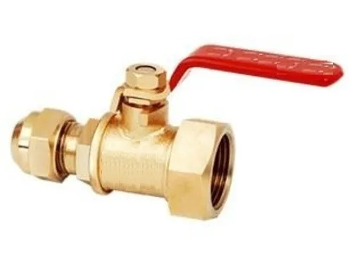 Ball Valve With Flair Nut 